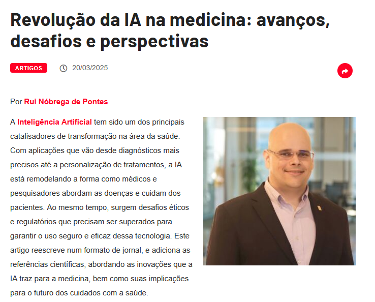 Revolução da IA na medicina